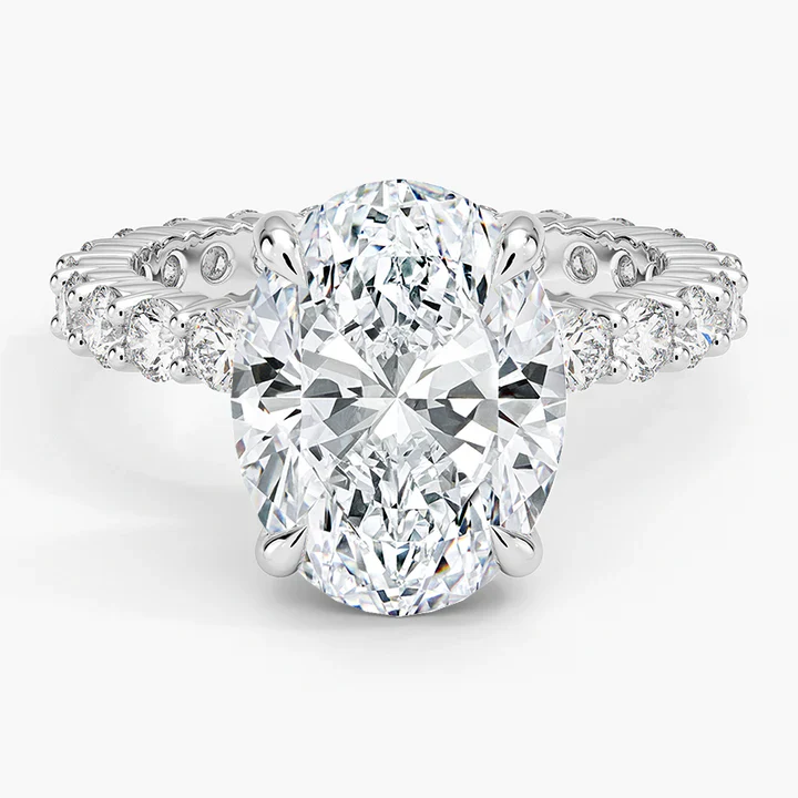 Pavé Engagement Rings
