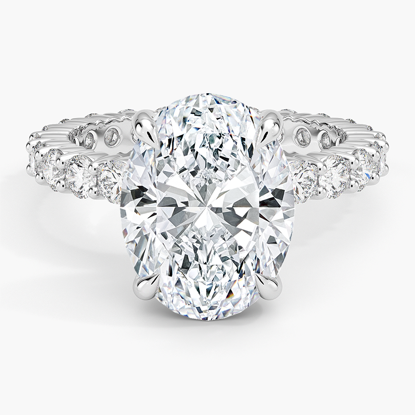 Pavé Engagement Rings